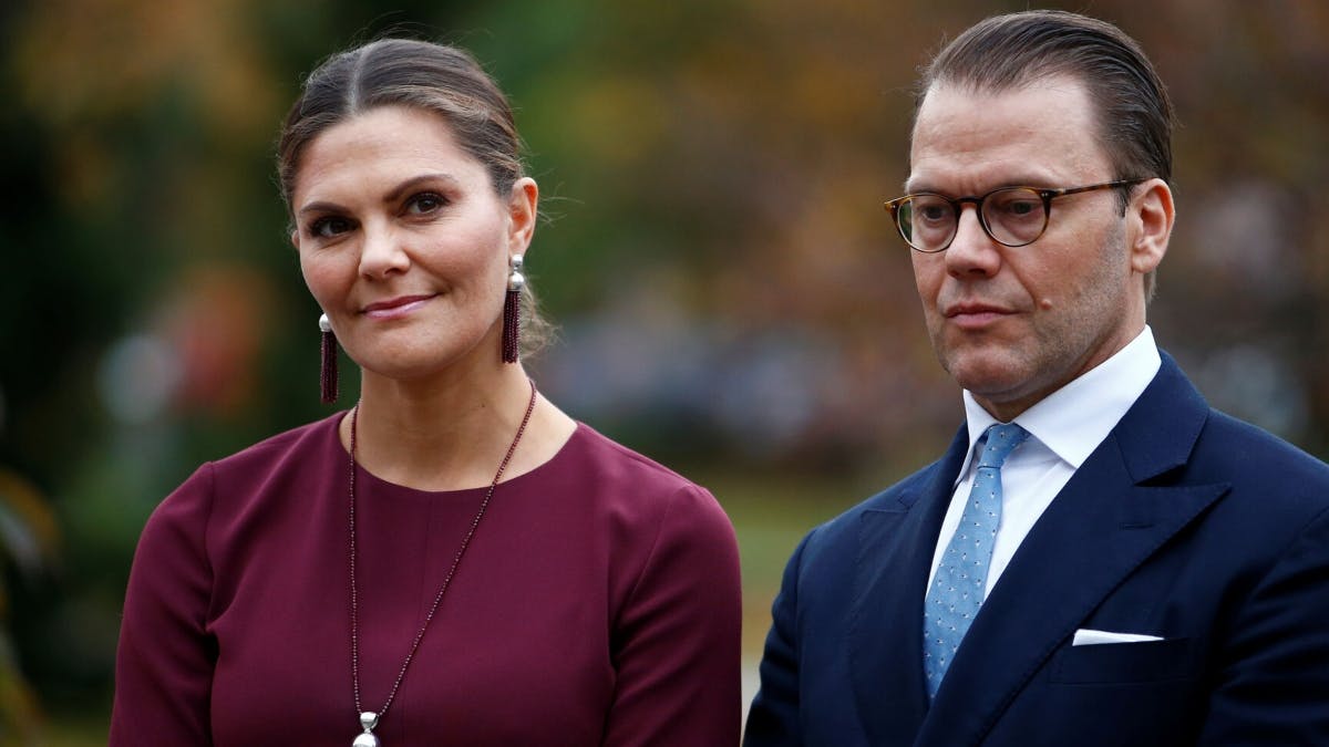 Kronprinsesse Victoria og prins Daniel