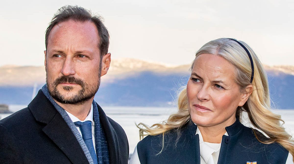 Kronprins Haakon og kronprinsesse Mette-Marit.