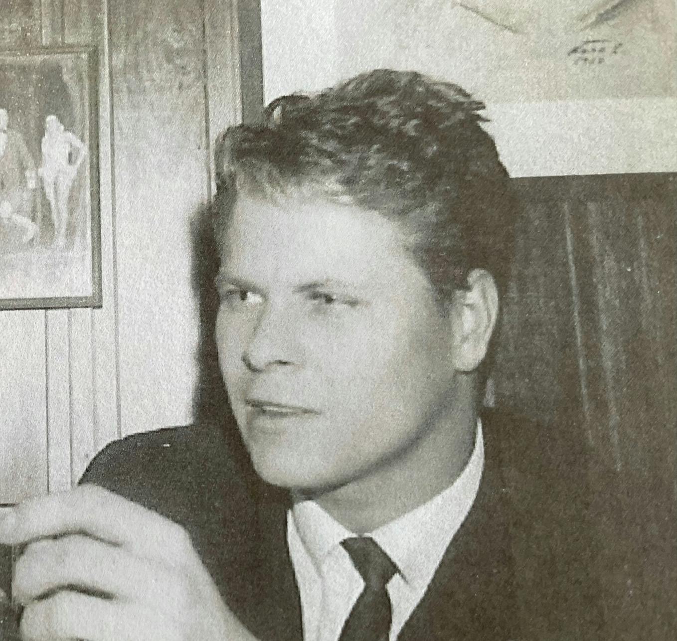 En ung Søren Unmack.