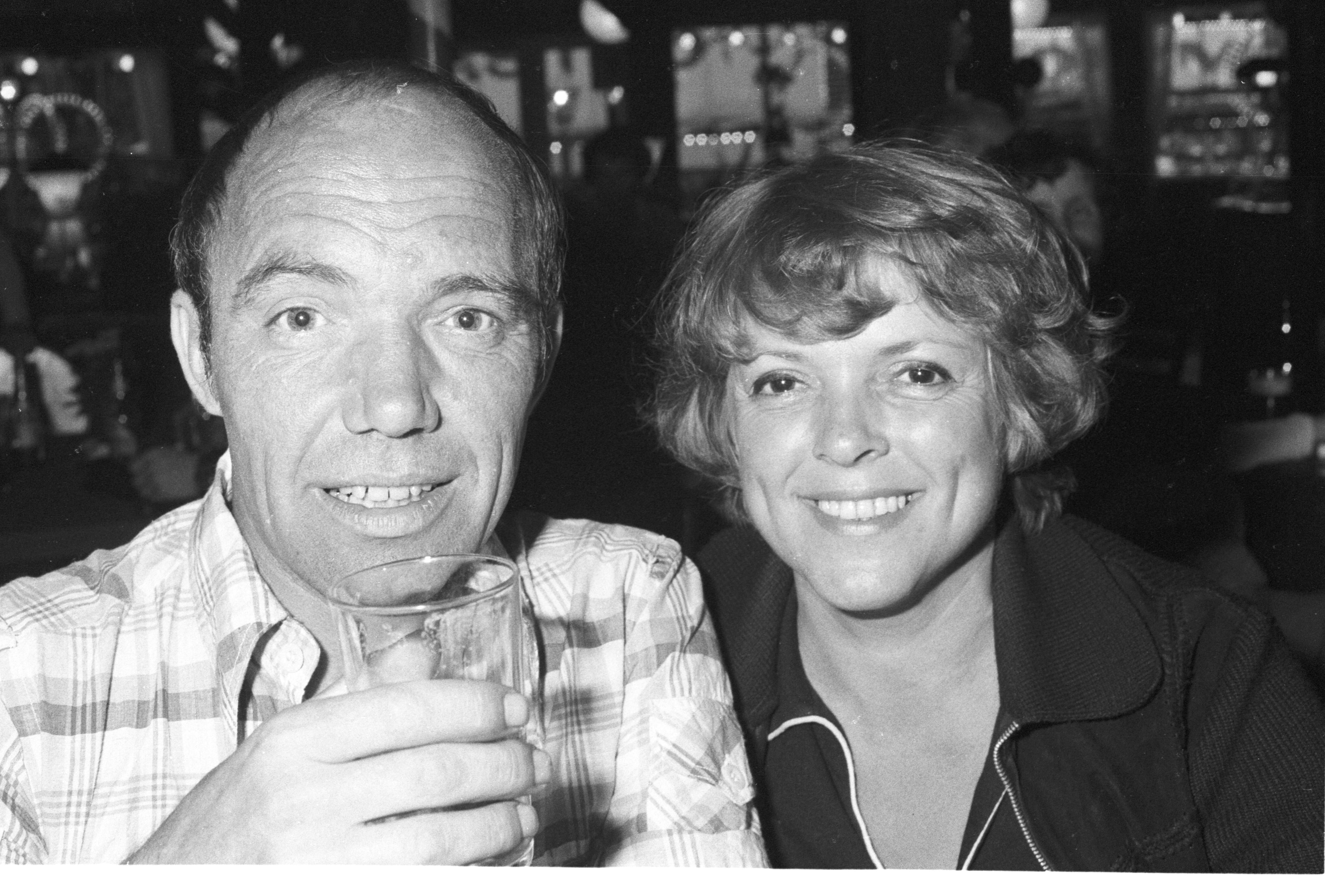 Sanger og skuespiller Otto Brandenburg sammen med Skuespillerinden Beatrice Palner,