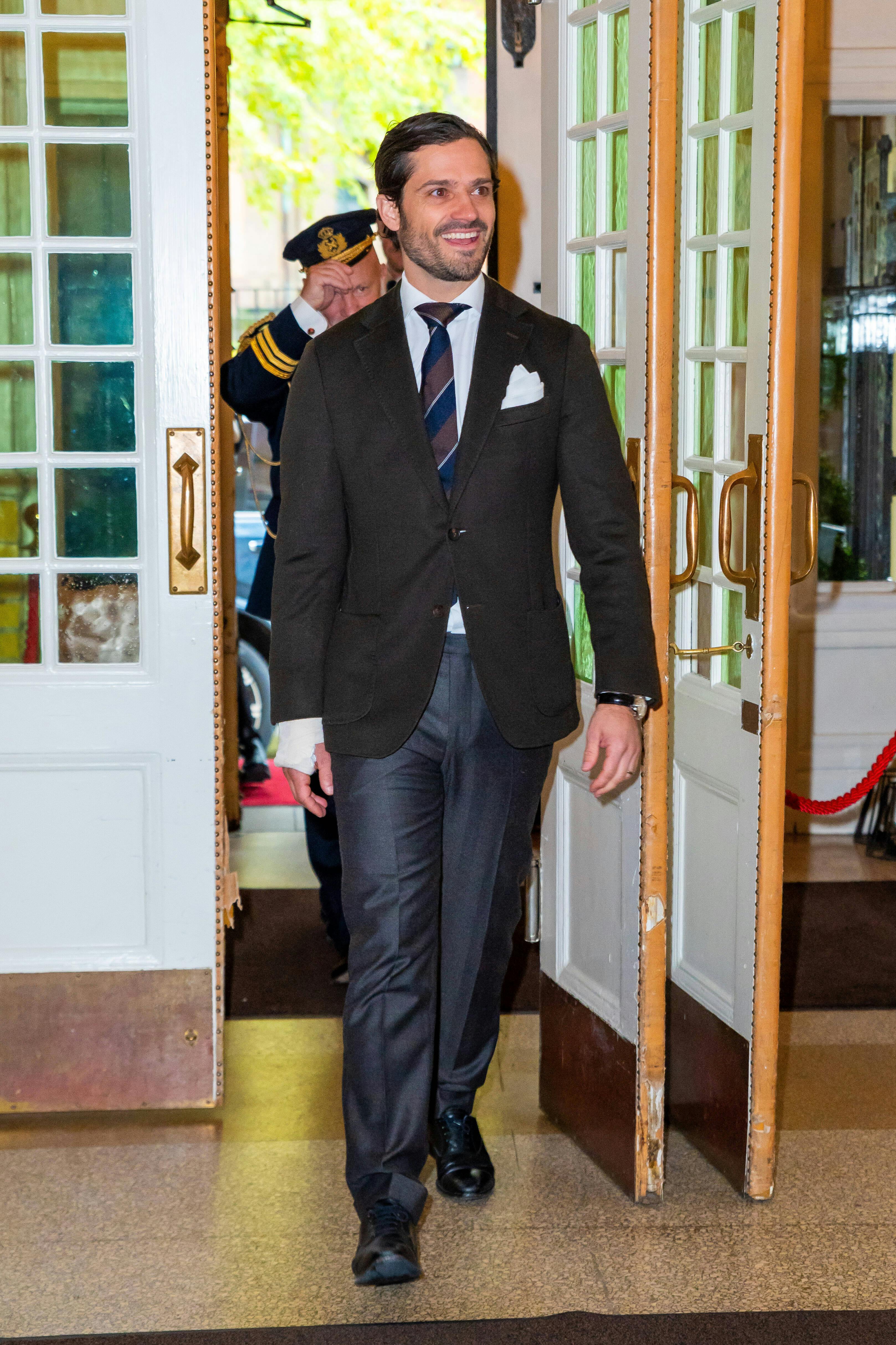 Prince Carl Philip, Awarding of research grants from the Lilla Barnets Fund (German: Foundation for Young Children) in Stockholm, Sweden, October 26, 2023. ( DANA-No: 02477516 )