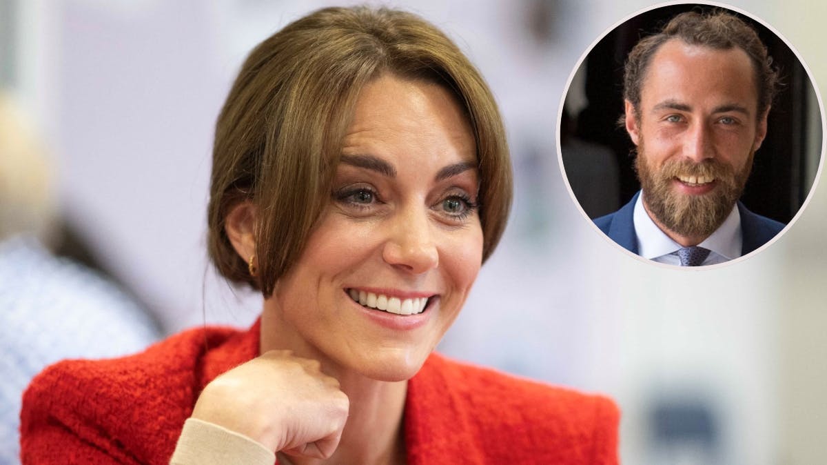 Prinsesse Kate og James Middleton