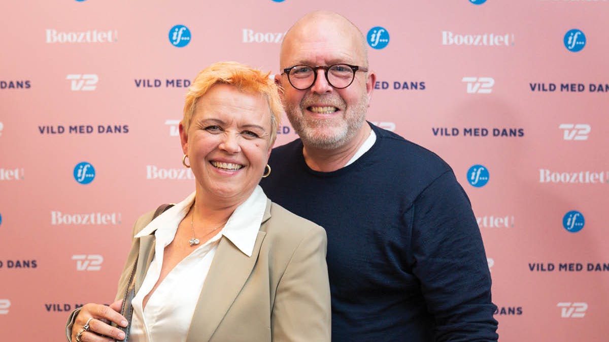 Klaus Bondam dansede med Soffie Dalsgaard i den første sæson af "Vild med dans". Her er de tilbage i studiet - som gæster - i 2022. 
