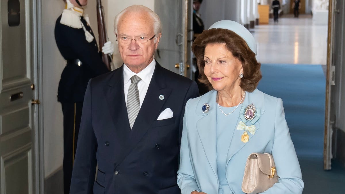 Kong Carl Gustaf og dronning Silvia