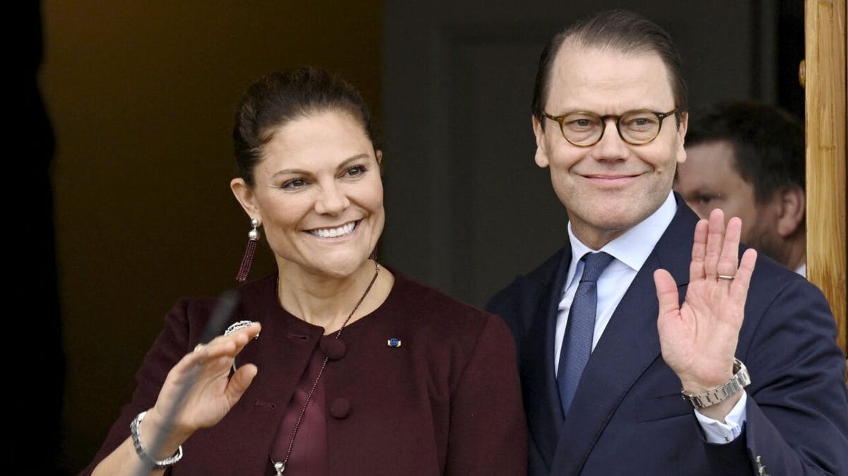Kronprinsesse Victoria og prins Daniel