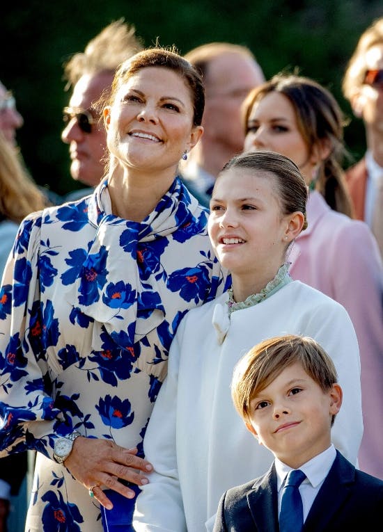 Kronprinsesse Victoria, prinsesse Estelle og prins Oscar