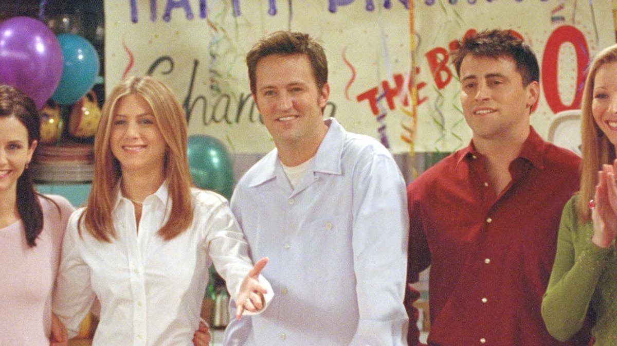 Matthew Perry som Chandler i "Venner". 