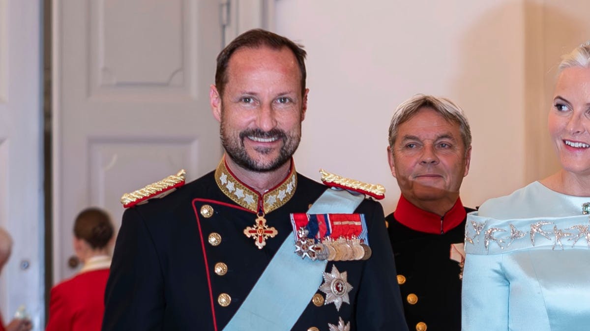 Arkivfoto: Kronprins Haakon under prins Christians fødselsdag. 