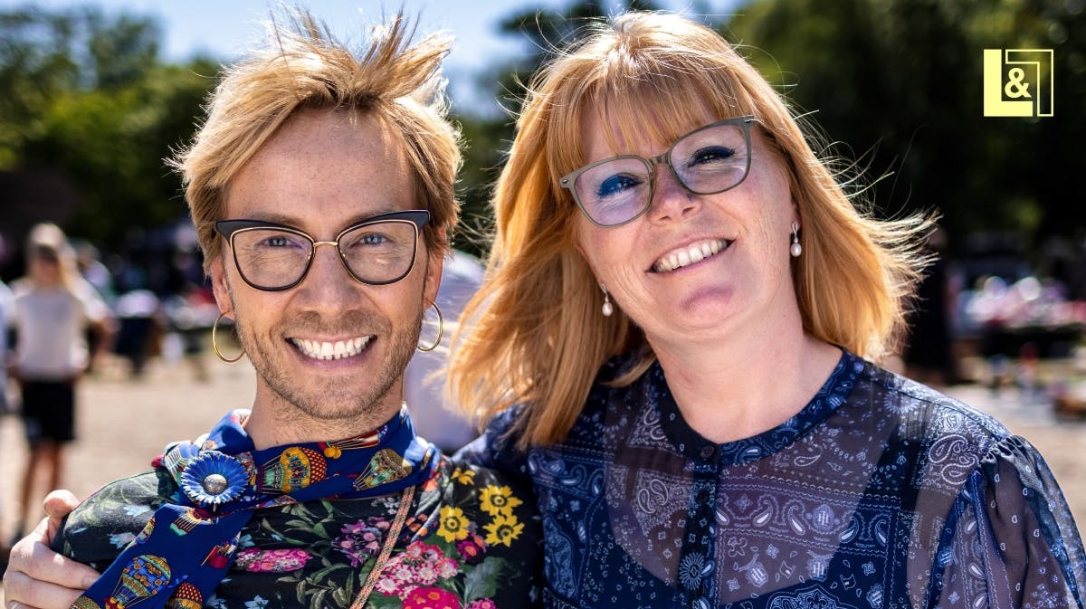 Niels Jørgen Jørgensen og Rikke Fog. 