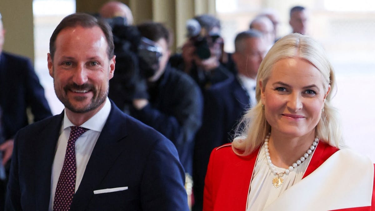 Kronprins Haakon og kronprinsesse Mette-Marit.