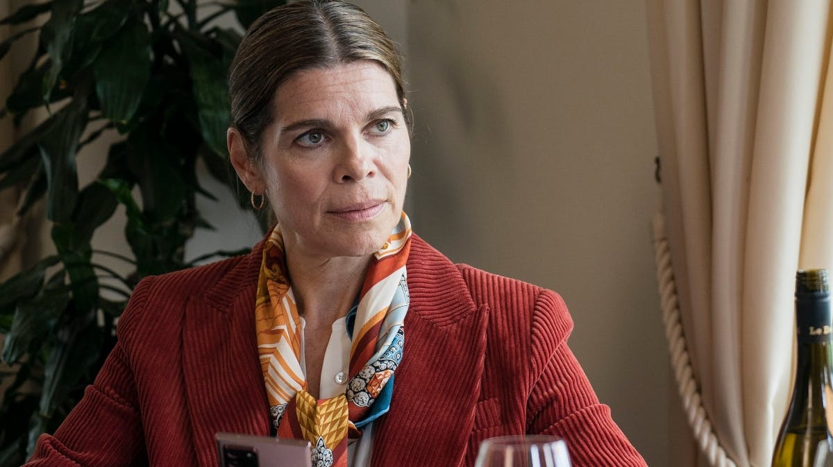 Ellen Hillingsø som Frigg Mossman i "Oxen". 