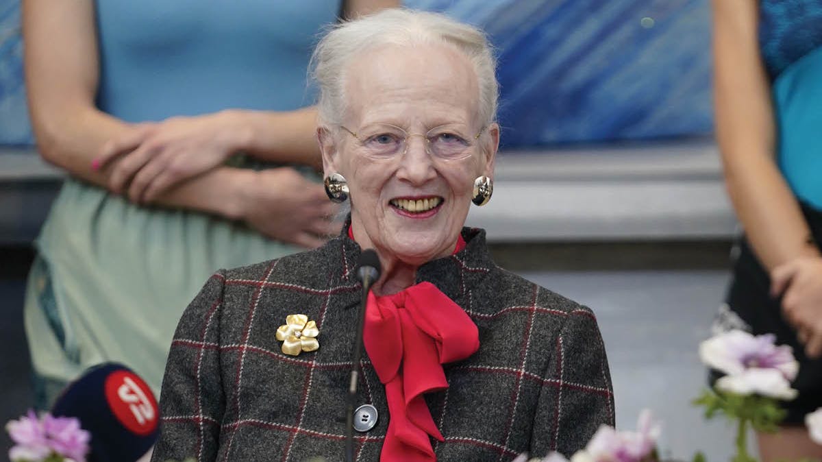 Dronning Margrethe. 