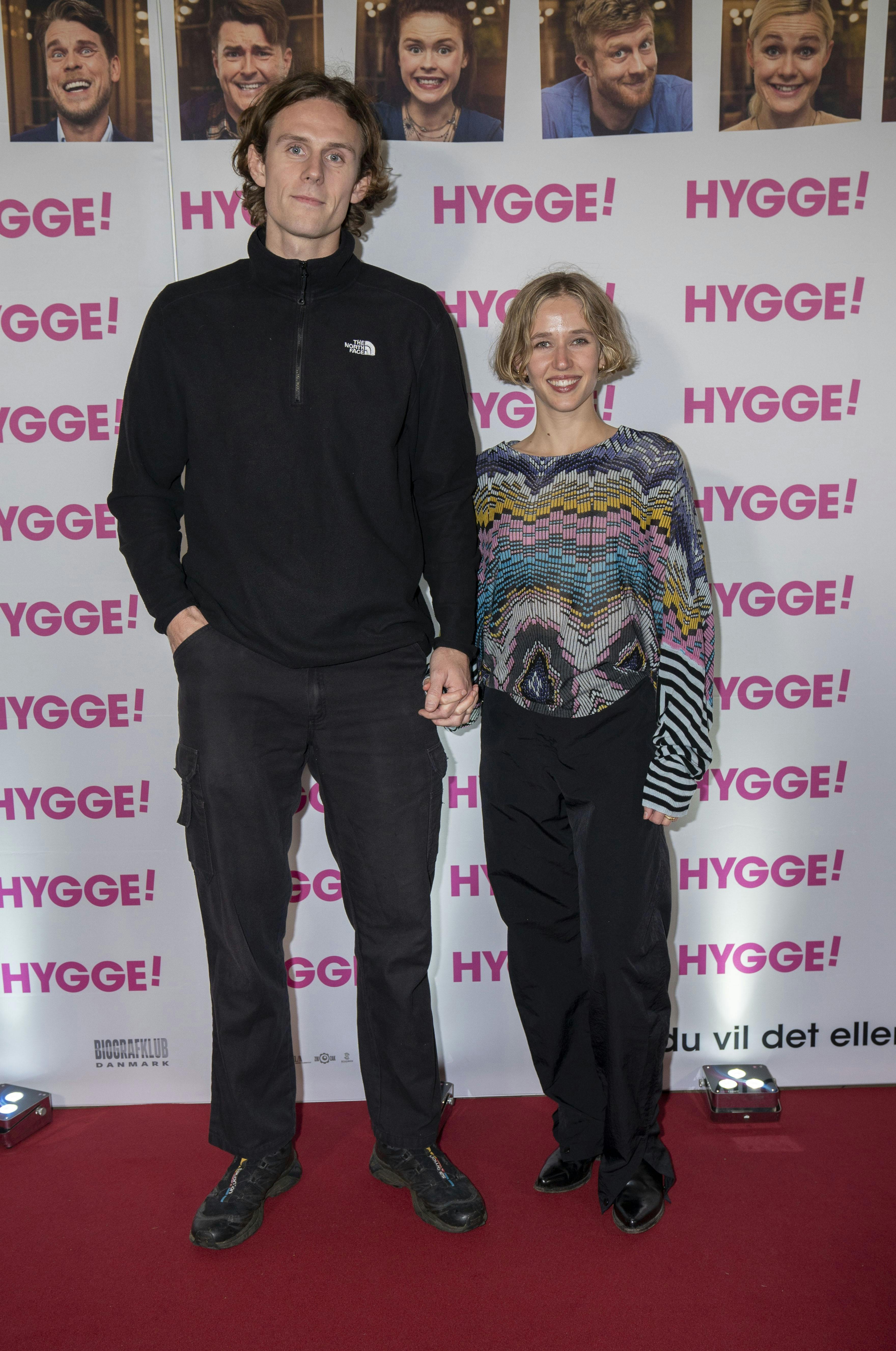 William Torp og Marie Reuther til premiere på filmen "Hygge", hvori Sofie Torp spiller en stor rolle.