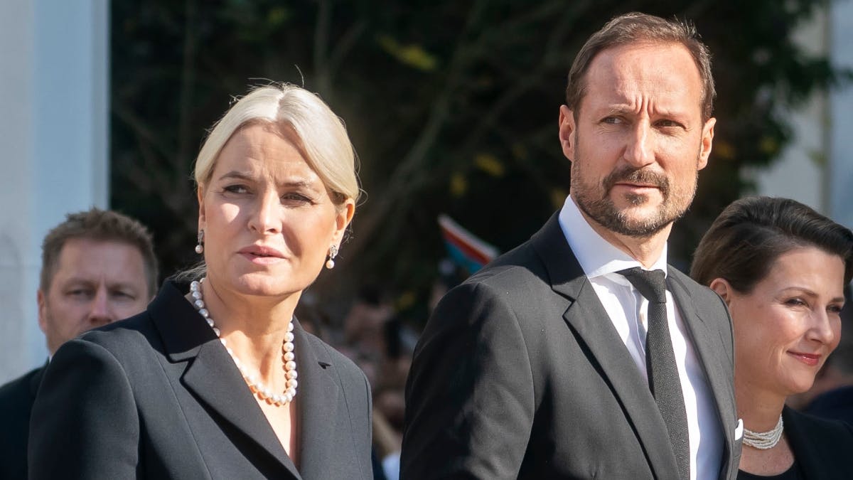 Kronprins Haakon og kronprinsesse Mette-Marit.&nbsp;