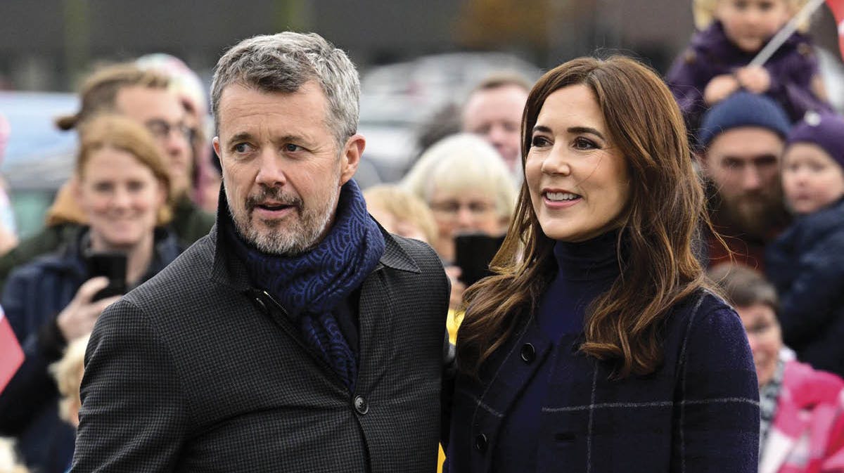 Kronprins Frederik og kronprinsesse Mary.