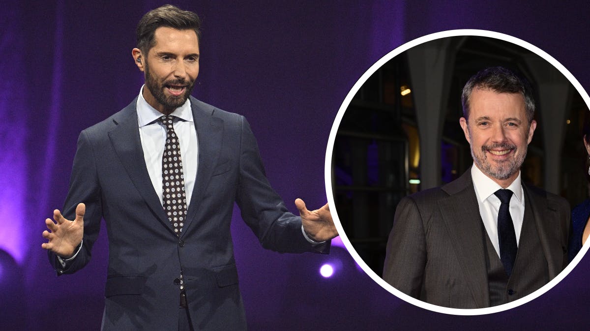 Kåre Quist og kronprins Frederik