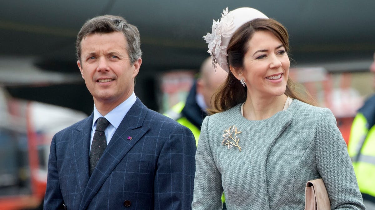 Kronprins Frederik og kronprinsesse Mary