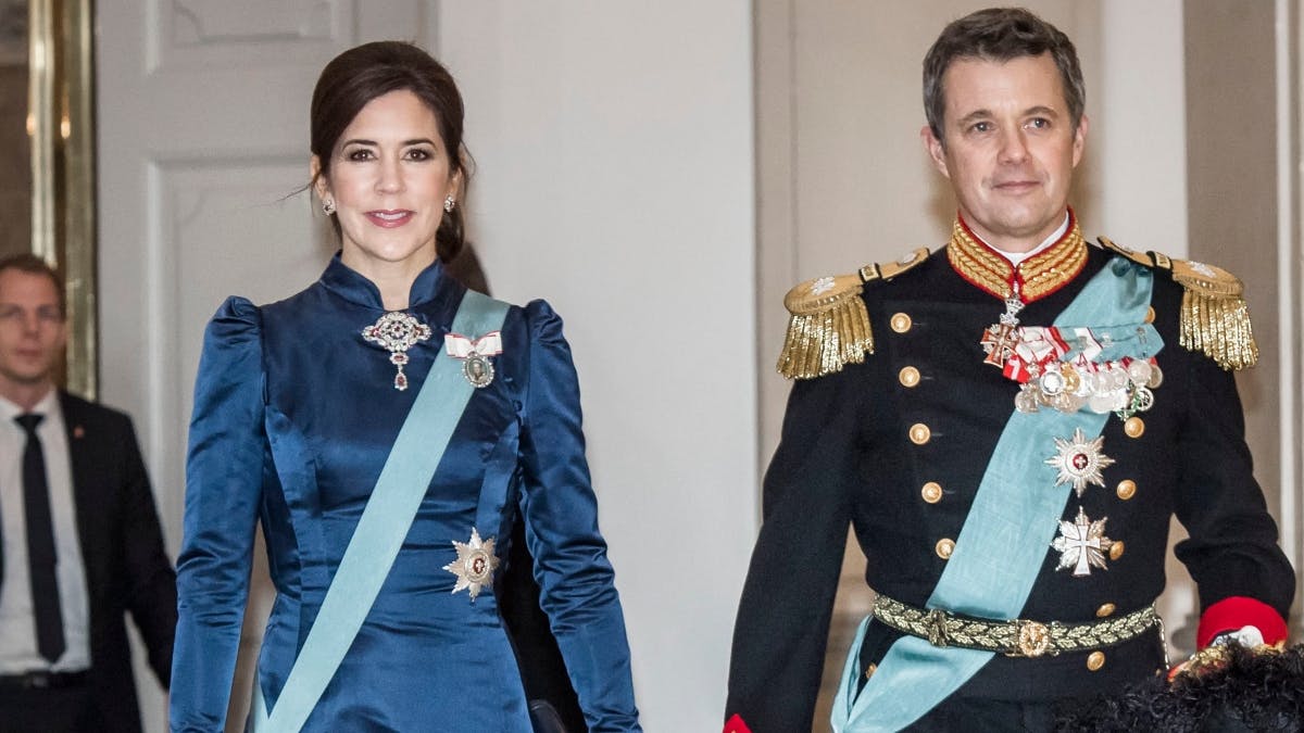 Kronprinsesse Mary og kronprins Frederik