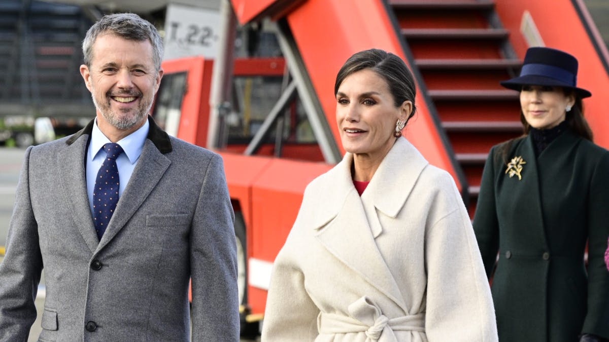 Kronprins Frederik, dronning Letizia og kronprinsesse Mary