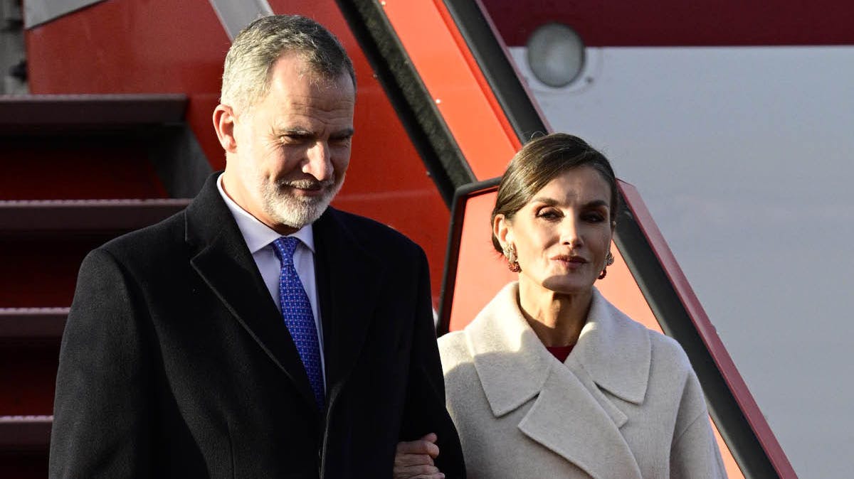 Kong Felipe og dronning Letizia.