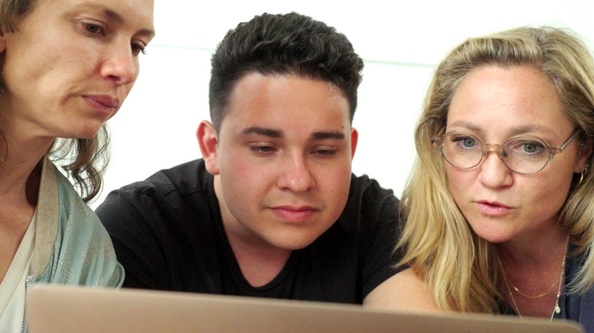 Sebastian Boisen og Mette Frisk. 