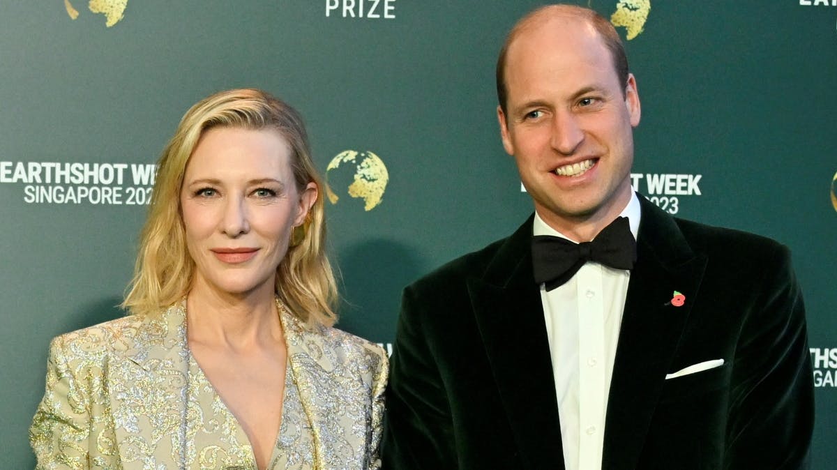 Cate Blanchett og prins William