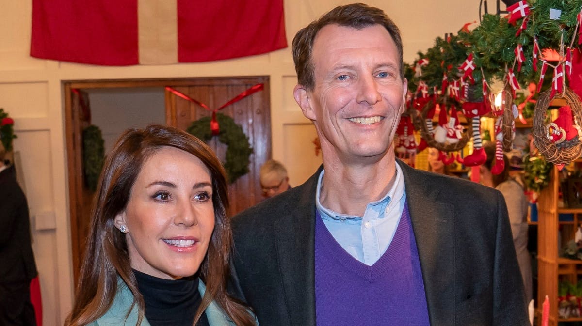 Prinsesse Marie og prins Joachim.