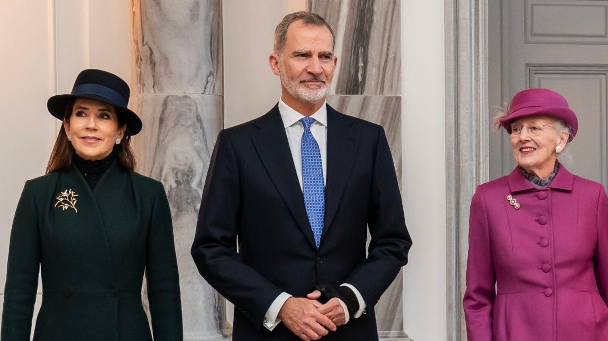 Kronprinsesse Mary, kong Felipe og dronning Margrethe
