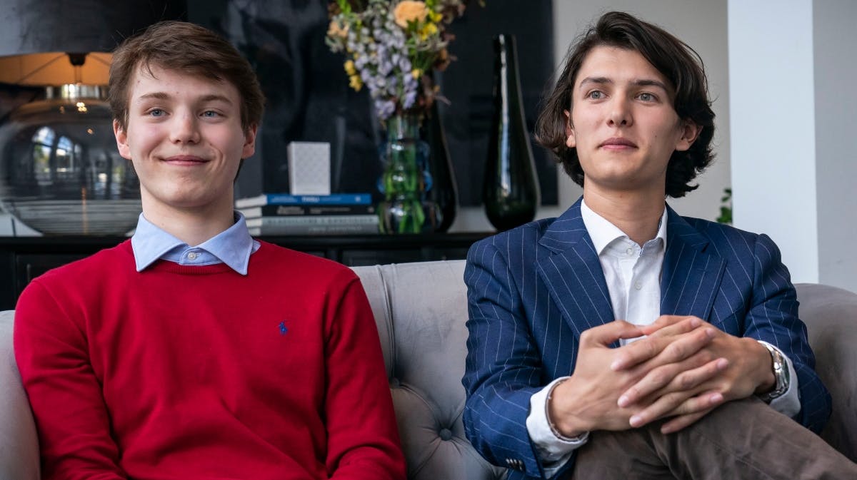 Grev Felix og grev Nikolai.