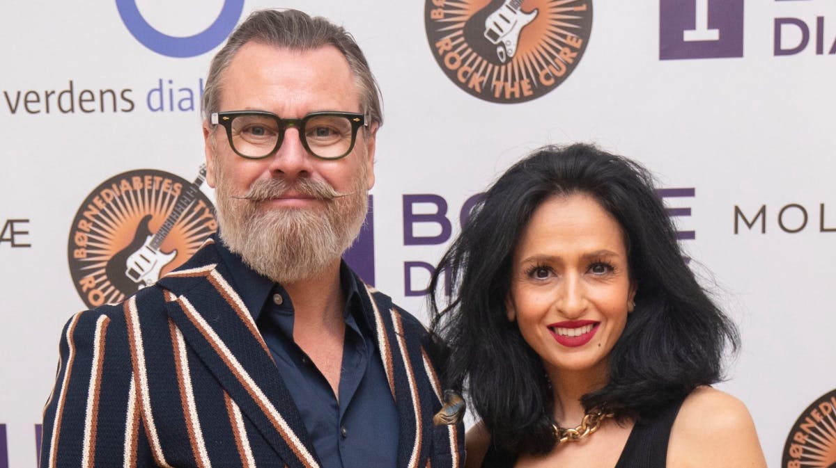 Lars og Farnaz Elbæk. 