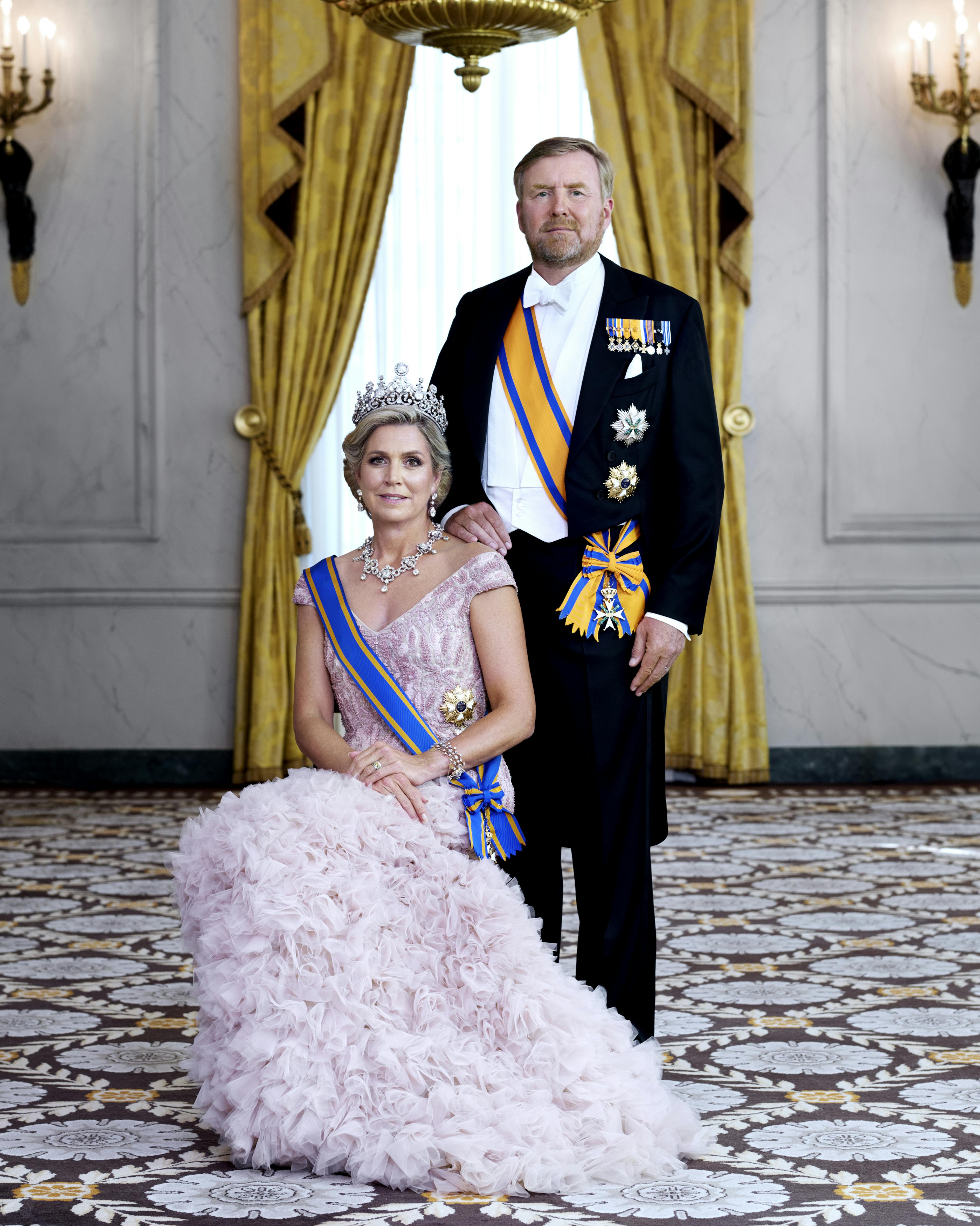 Zijne Majesteit Koning Willem-Alexander en Hare Majesteit Koningin Máxima, september 2023.