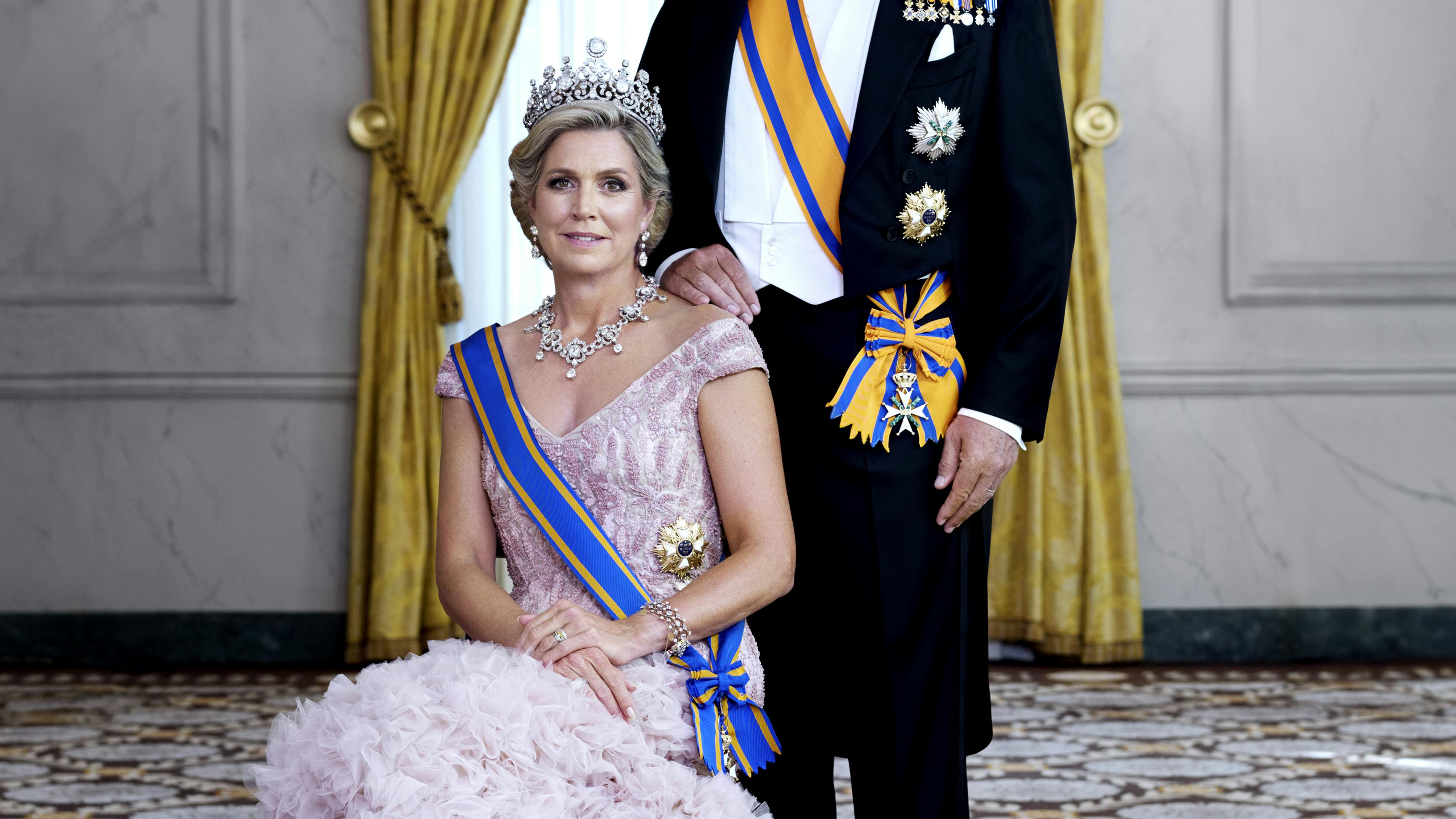Zijne Majesteit Koning Willem-Alexander en Hare Majesteit Koningin Máxima, september 2023.