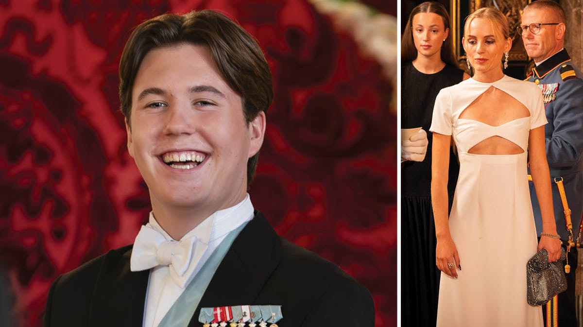 Prins Christian og Flora Ofelia Hofmann Lindahl. 