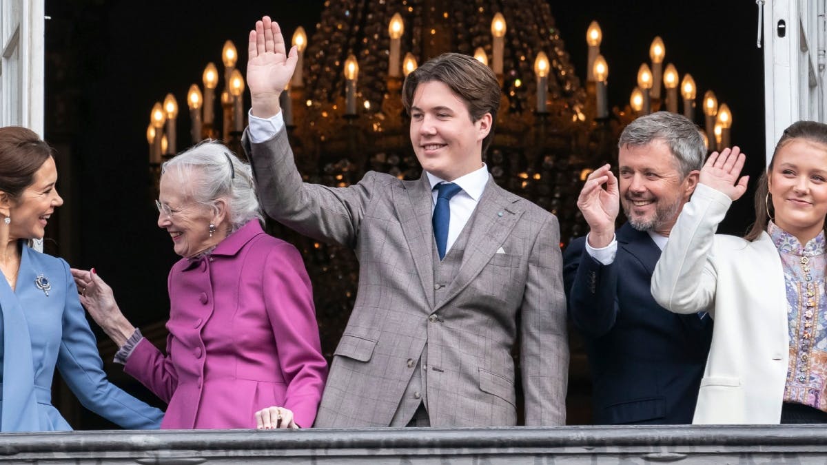 Prins Christian på sin 18-års fødselsdag.&nbsp;