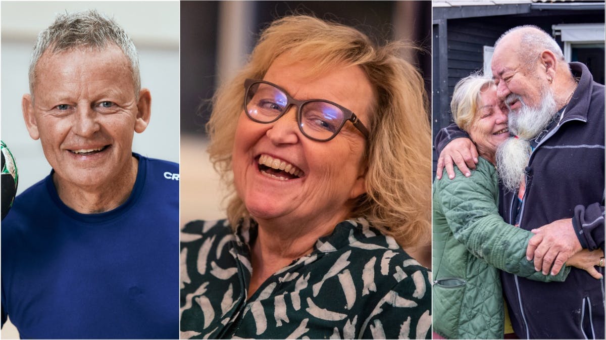 Bubber, Tine Gøtzsche, Susanne og Fjolle-Keld. 