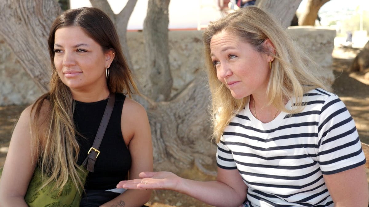 Nicolina Juhl og Mette Frisk. 