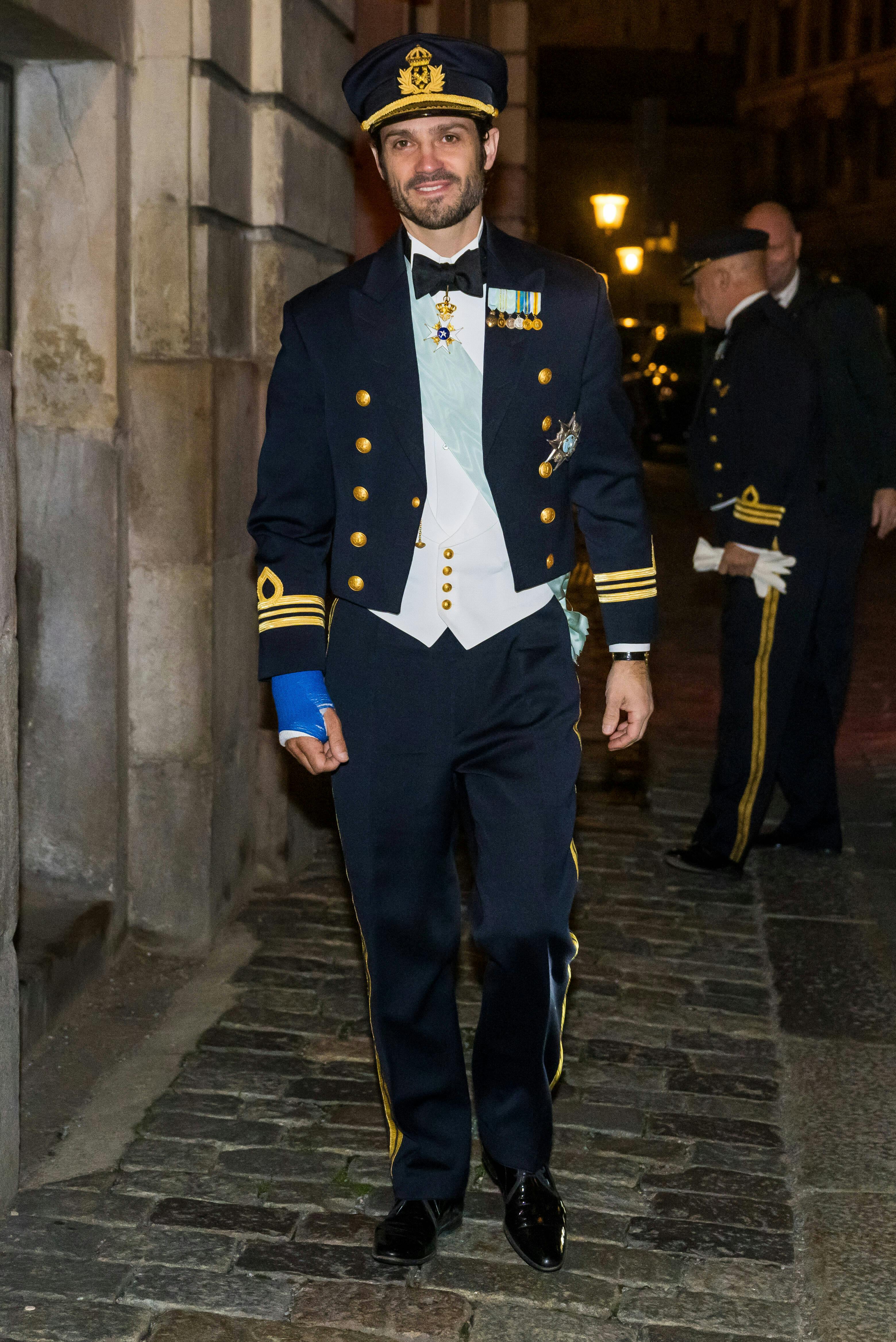 Prince Carl Philip, Meeting of the Academy of War Sciences (Kungl. Krigsvetenskapsakademiens) at the Börshuset in Stockholm, Sweden, 13 November 2023. ( DANA-No: 02481863 )