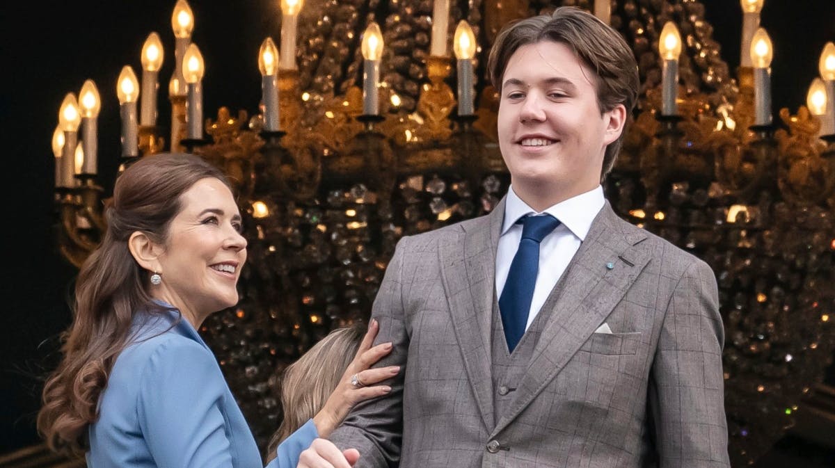 Kronprinsesse Mary og prins Christian