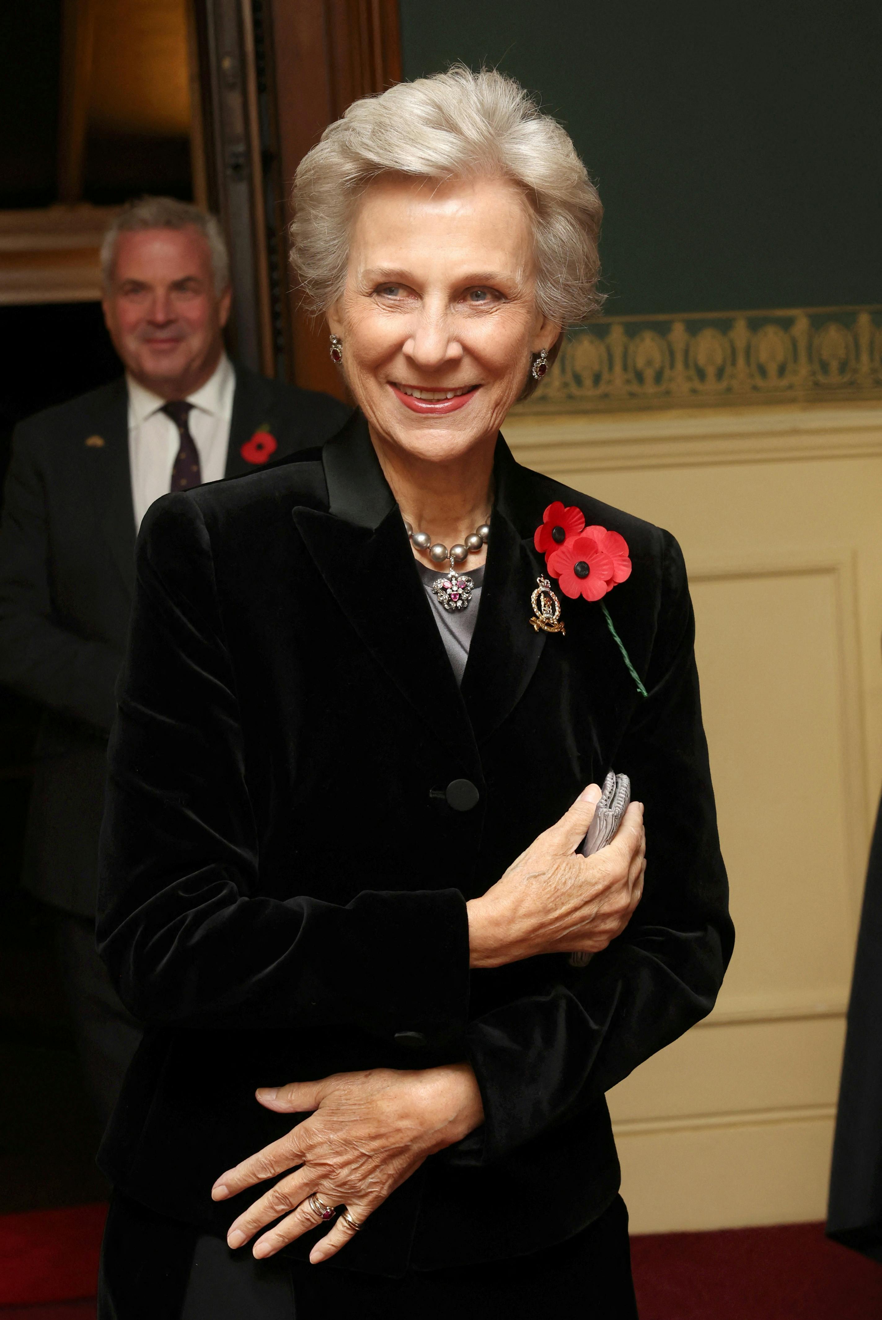 Britain's Birgitte, Duchess of Gloucester attends The Royal British Legion Festival of Remembrance at Royal Albert Hall in London, Britain, November 11, 2023. Chris Jackson/Pool via REUTERS