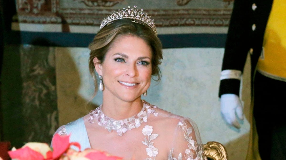 Prinsesse Madeleine ved Nobelfesten i 2019. 