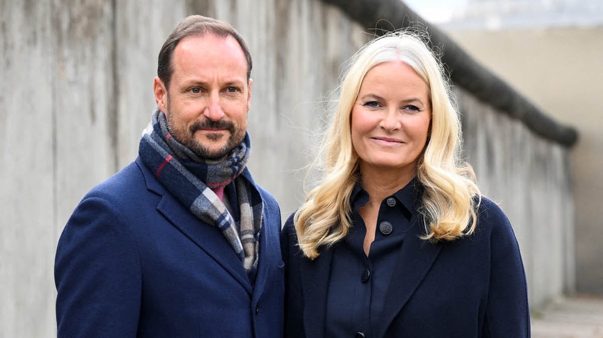 Kronprins Haakon og kronprinsesse Mette-Marit.