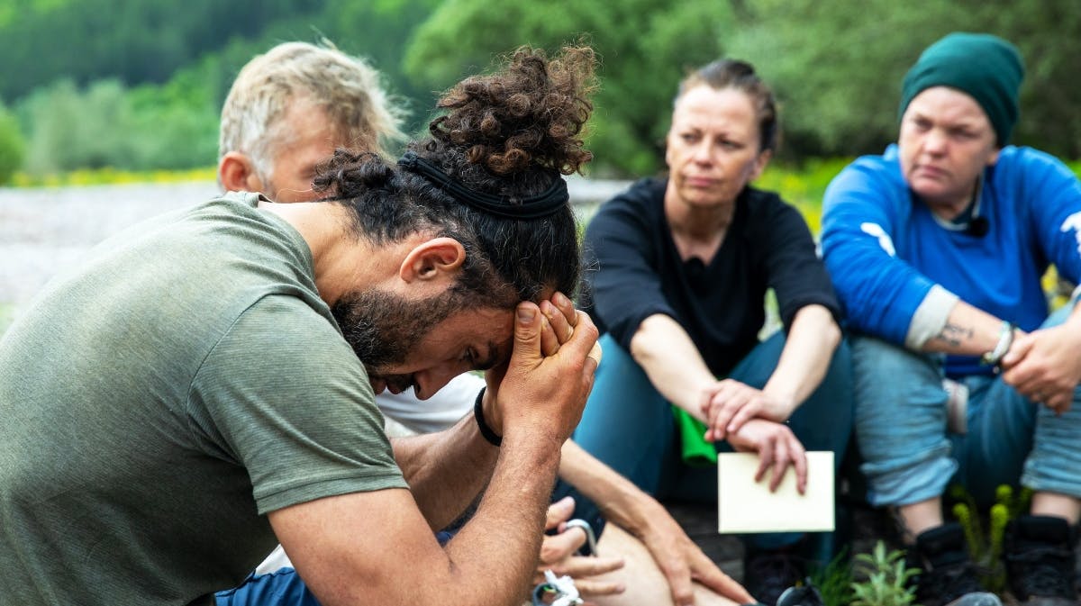 Semko, Karina og Hanne fra "Flokken". 