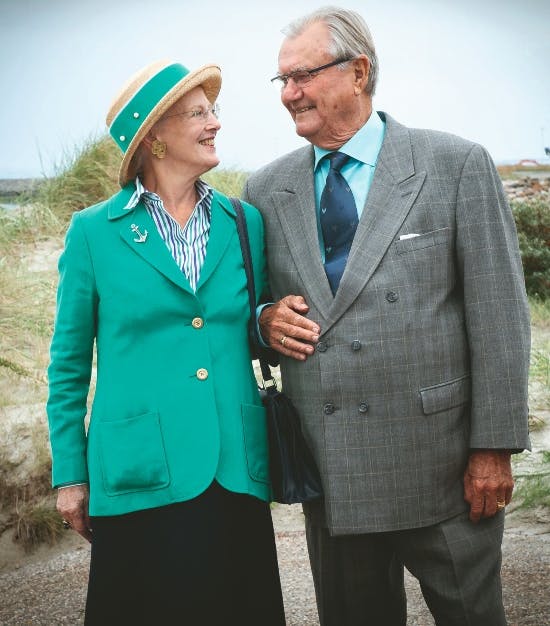 Dronning Margrethe og prins Henrik.