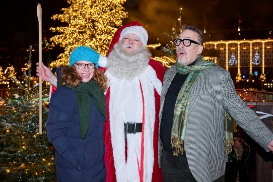 Rikke Buch Bendtsen, Julemanden og Thomas Eje