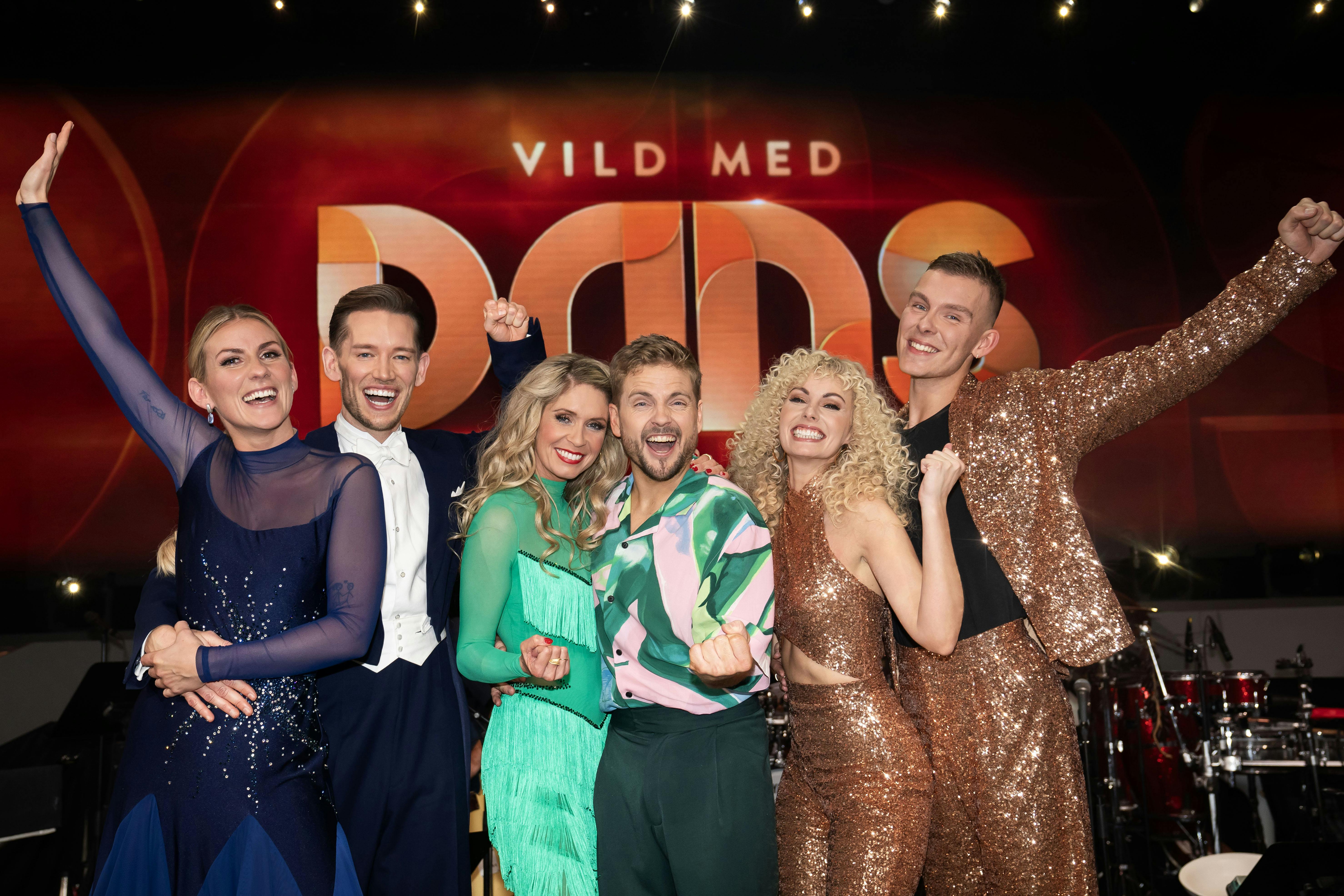 Årets "Vild med dans"-finalister. 