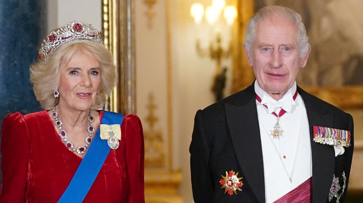 Dronning Camilla og kong Charles. 