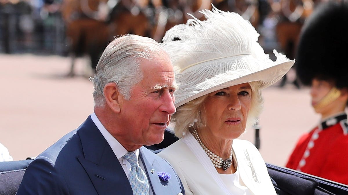 Kong Charles og dronning Camilla. 