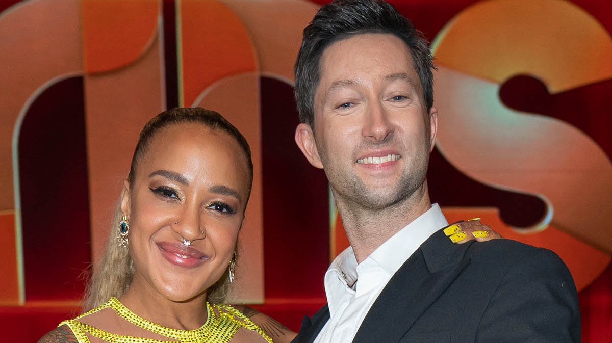 Barbara Moleko og dansepartneren Damian Czarnecki.