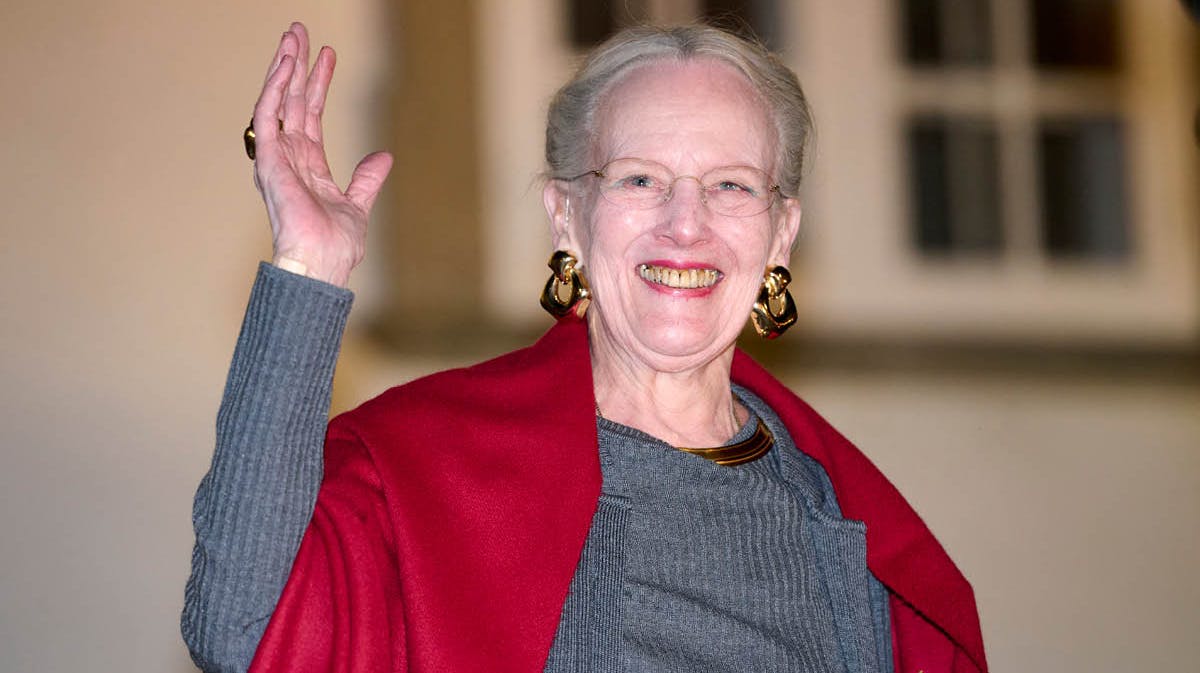 Dronning Margrethe.