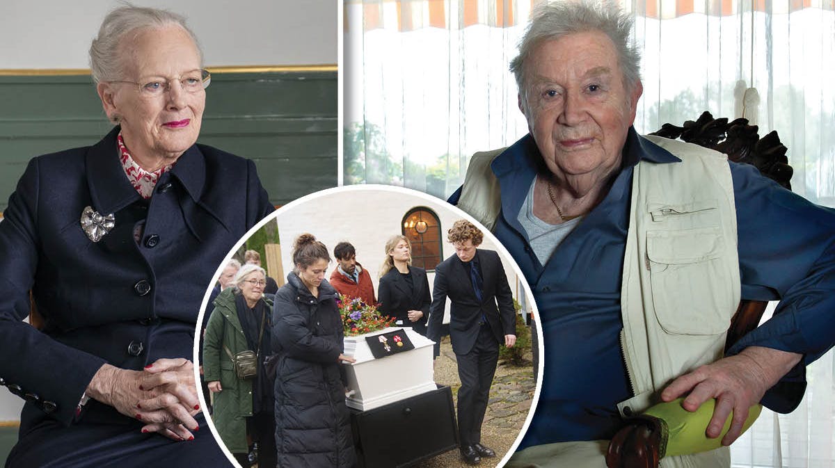 Jørgen Reenberg blev begravet fra Søllerød Kirke.